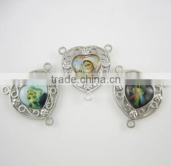 Assorted Rosary Centerpieces Rosary Connector