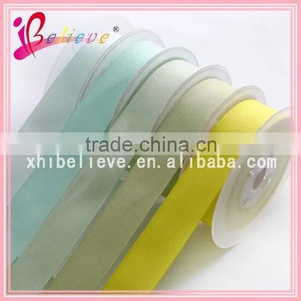 Wholesale DIY Accessories 2 Inch Wide Grosgrain Yellow Ribbon photo-2