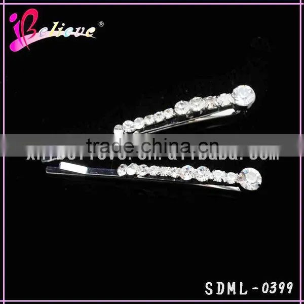 Crystal Fake Wholesale Jewelry Rhinestone Hair Pins for Girls Hair Accessories photo-4