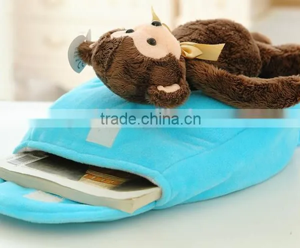 Plush Monkey Backpack/plush Monkey Bag/plush Monkey Bag Toy photo-3