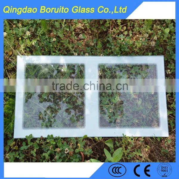 5mm Printing Flat Tempered Glass Shelf for Refrigerator photo-2