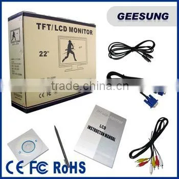 22 Inch LCD Monitor 5 Wire Resistive Touch Monitor With VGA+HDMI+AV Ports photo-6