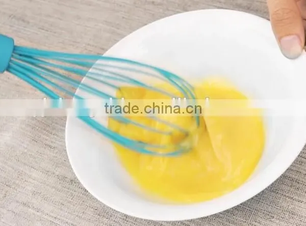 Hot Sale Colorful Silicone Whisk Silicone Kitchen Utensils for Blending, Whisking, Beating & Stirring photo-4
