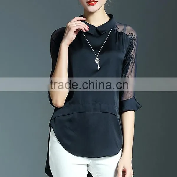 Apparel Manufacturers China Apparel Shirt Stand-up Collar Shirt