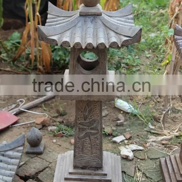 Hand Carved Garden Lantern, Decorative Stone Lanterns photo-2