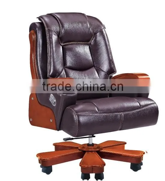 Dubai Style Geniune Leather Boss Chair photo-3
