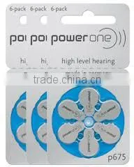 Hearing Aid Battery Power One Zinc Air Hot Sale 215 A10 A13 A675 A312 photo-4