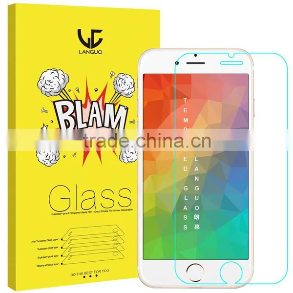 LANGOU Customized 25D 9h 0.26-0.33mm for IPhone 6 Customized Tempered Glass Screen Protector Quality Choice photo-3