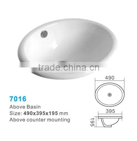 Chaozhou Ceramic Sanitary Ware Bathroom Counter Sink,art Basin photo-4