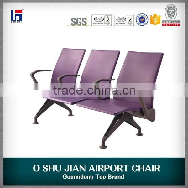 PU Waiting Chair With Nylon Arm & Leg photo-3