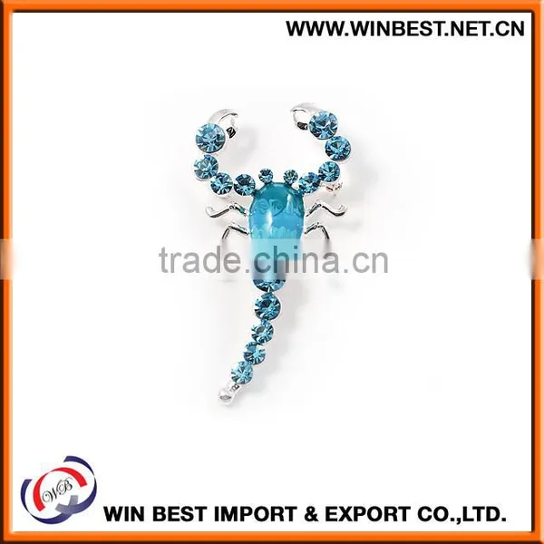 China Supplier Cheap Rhinestone Wedding Brooches photo-4