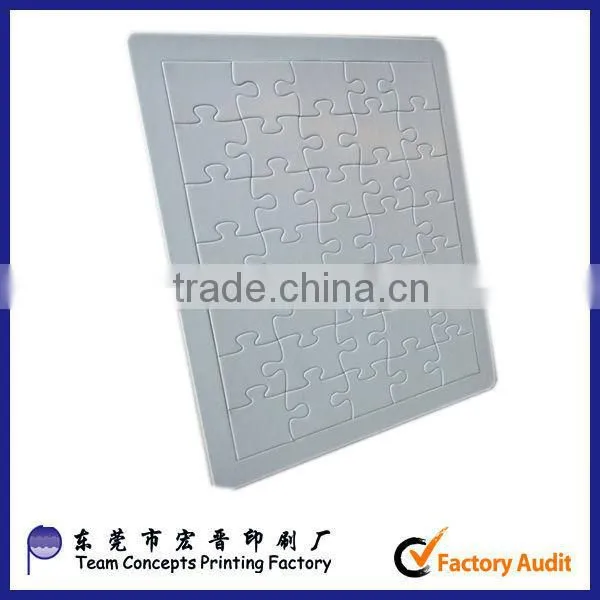 Custom Printable Single Color Blank Jigsaw Coloring Puzzle Quality Choice photo-2
