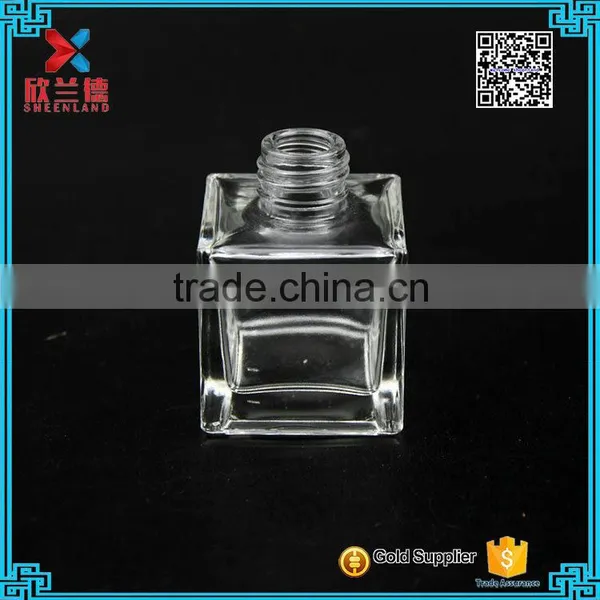 Wholesale 55ml Square Glass Aroma Diffuser Bottle With Screw Cap photo-2