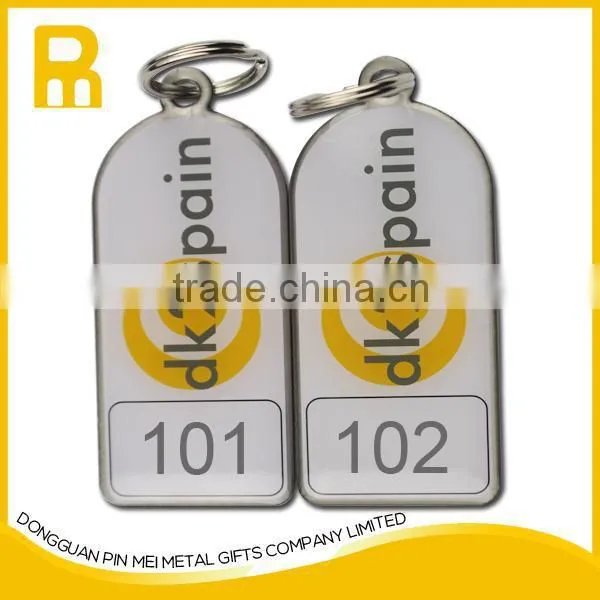 High Quality Stainless Steel Room Number Key Tag Made in China photo-5