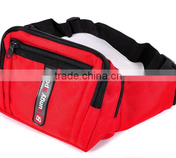 Red 1680d Polyester Waist Bag