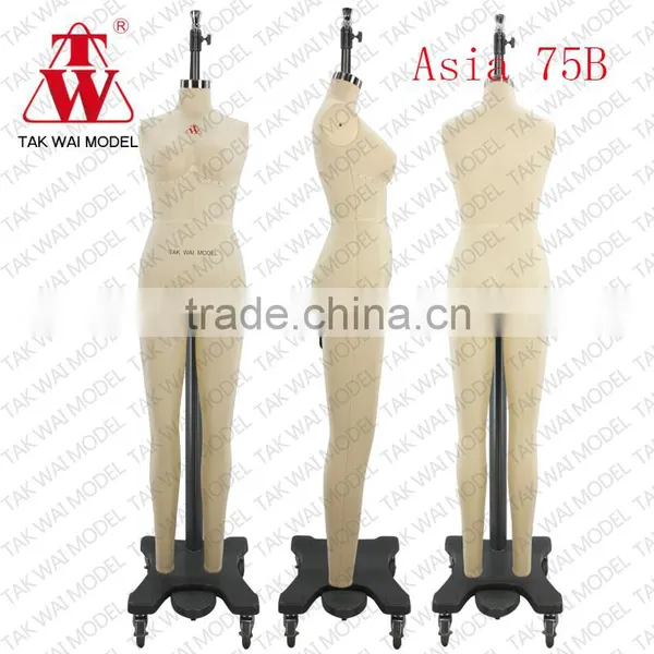 Wholesale Fibergless Female Full-body Lingerie Asia 75B Tailors Dummy photo-5