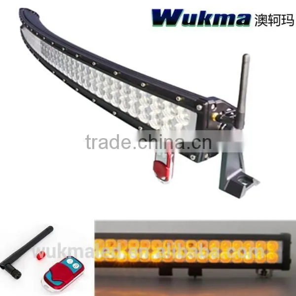 2015 New 50'' Led Strobe Light Bar! Curved 288w Offroad Led Bar, Remote Control RGB Flashing Bar Light for 4wd,suv,car,jeep photo-2