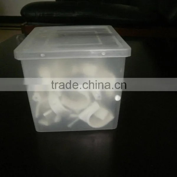 Supply White Circle Nail Cable Clamps 9mm Packaging as Customer Requested photo-3
