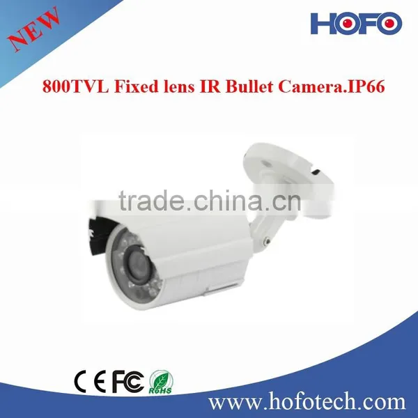 Bullet Cctv Camera Fixed Lens Waterproof IR Camera 800TVL