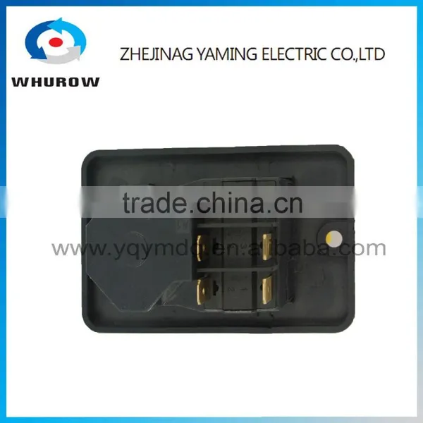 Ignition Momentary Press Push Button Switch YCZ4-A Emergency Stop 7 Pin IP55 Protective Cover On Off Red Green Sign Brass Feet photo-5