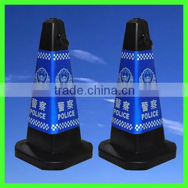 PE Blue Square Cone