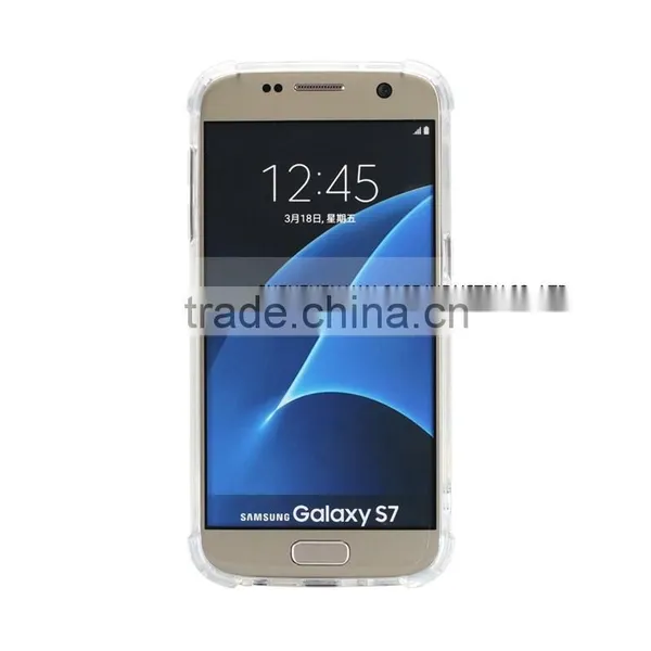 Lowest Price ! Durable Dustproof ,Transparent Clear Shockproof Hybrid Mobile Phone Case for Samsung Galaxy S7 photo-4