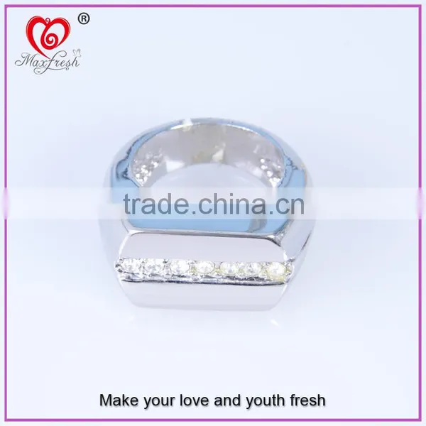 2015 Top Fashion Wholesale Stainless Steel Ring Plain One Ring Factory Direct Sale Blank Ring