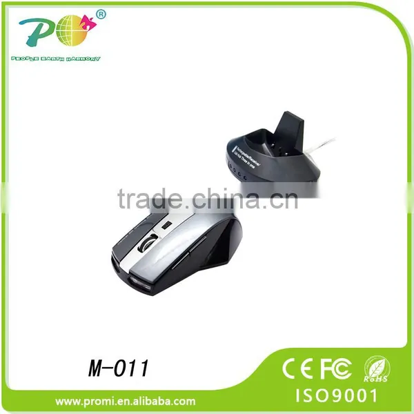 Universal Optical Wireless Mouse Rechargeable DPI Mouse With Usb Docking Station for TV and PC photo-4