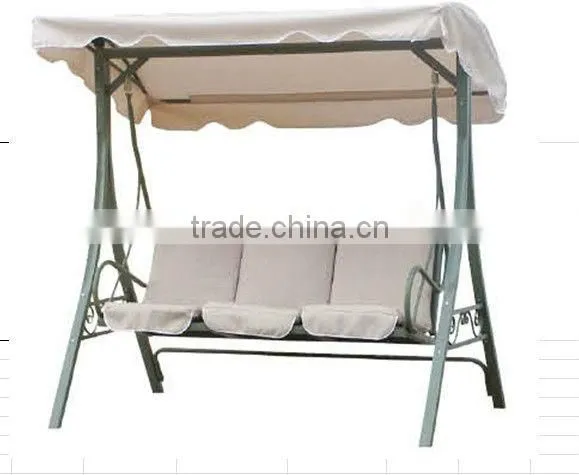 0utdoor 3 Person Swing Cushion Canopy