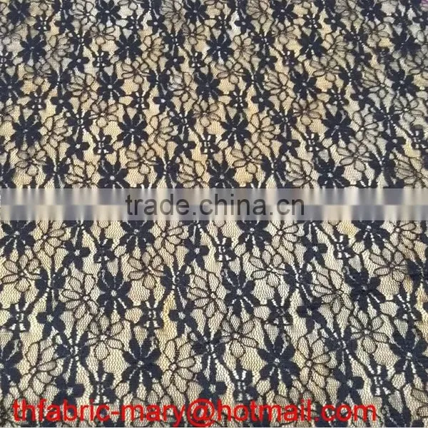 Fashionable Lace Fabric With 90%nylon 10%spandex for Shoe Accessories TH-2067 photo-3