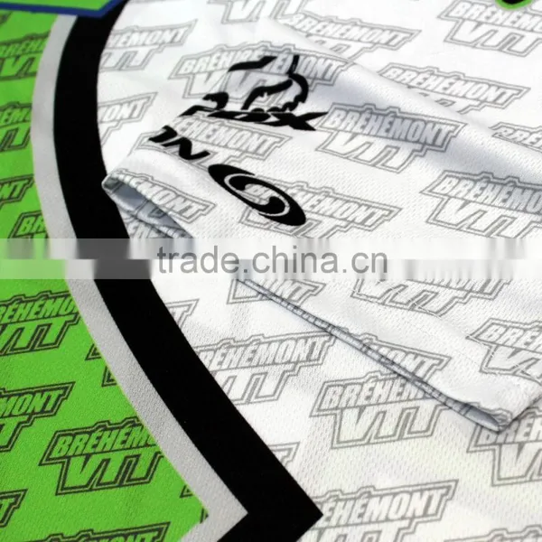 Wholesale 100%polyester Motocross Jerseys / BMX Jerseys / Custom Motocross Jerseys photo-4
