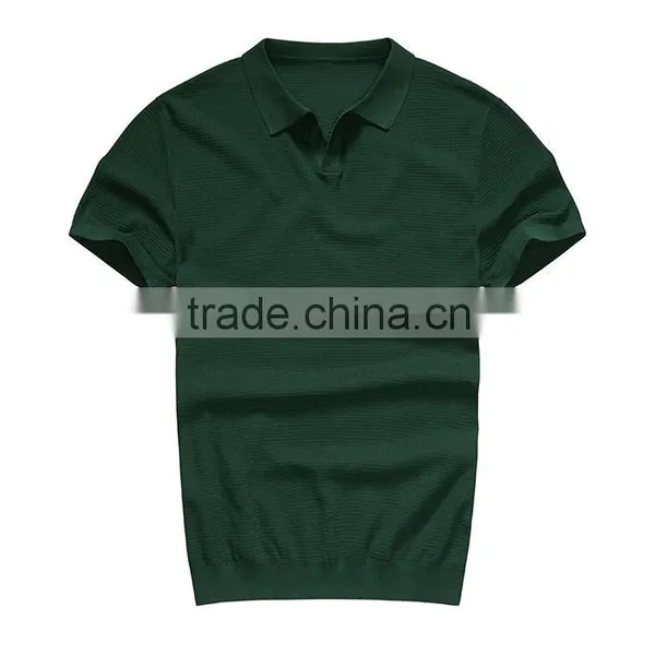 Custom Original Mens 100% Cotton Golf Polo Shirts photo-4