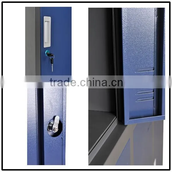 Custom Coat Rail Double Color 6 Doors Steel Locker photo-3