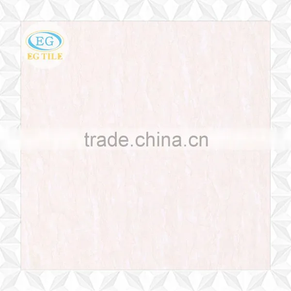 24X24 600X600 Spanish Beige Soluble Salt Vitrified Polished Porcelain Floor Tile photo-2