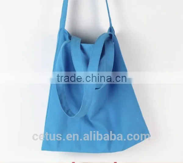 Collapsible Single-shoulder Canvas Tote Bag in Shopping Bags Quality Choice photo-5