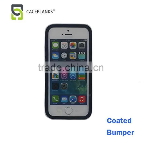 Factory Supplier Sublimation Case 3d Film Sublimation Bumper Phone Case High Quality Coated Case for Iphone5 6 Plus Coating photo-5