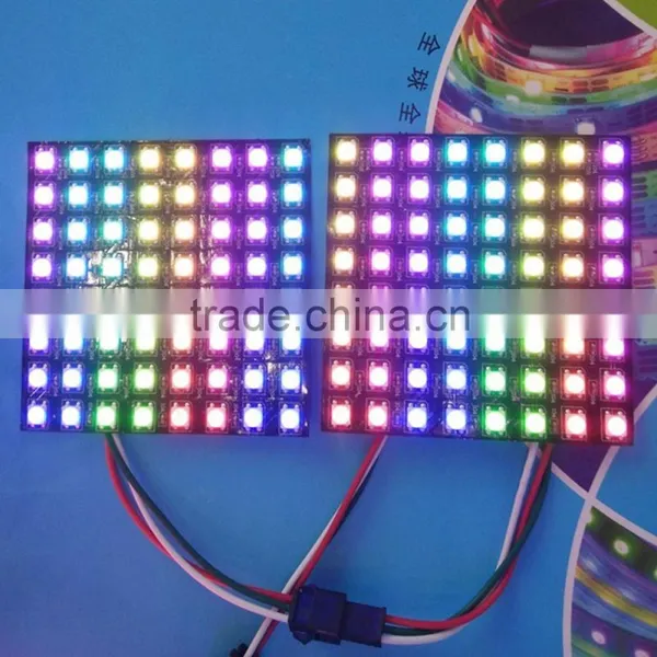 80x80mm Rigid Led Dot Matrix Panel Addressable ic Ws2812b Quality Choice photo-3