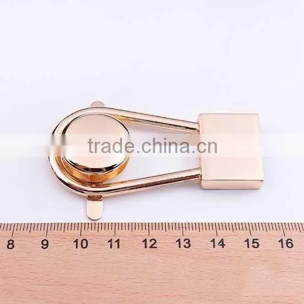 China Manufacturer Zinc Alloy Handbag Combination Locks for Purses Handbags photo-3