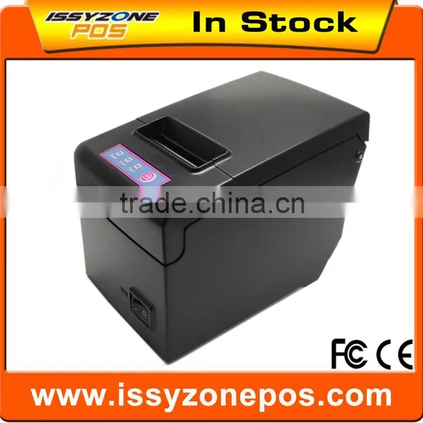 I58TP12 58x80 58mm Thermal Printer Big Gear 140mm/s Printing Speed Black