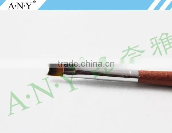 ANY French Nails Building and Design Rosewood Nail Brush for French Style photo-5