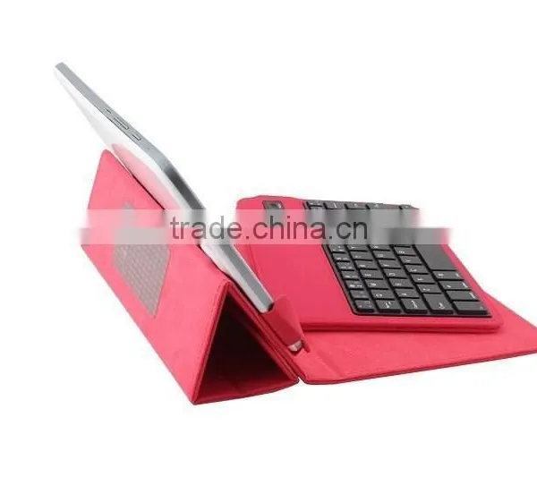 7-10 Inch Tablet pc Universal Bluetooth Keyboard With Leather Case for Android Win IOS System Bluetooth 3.0 photo-5