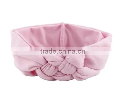 New Toddler Kids Girls Baby Red Elastic Knot Cross Hair Decor Headband Hair Band photo-5