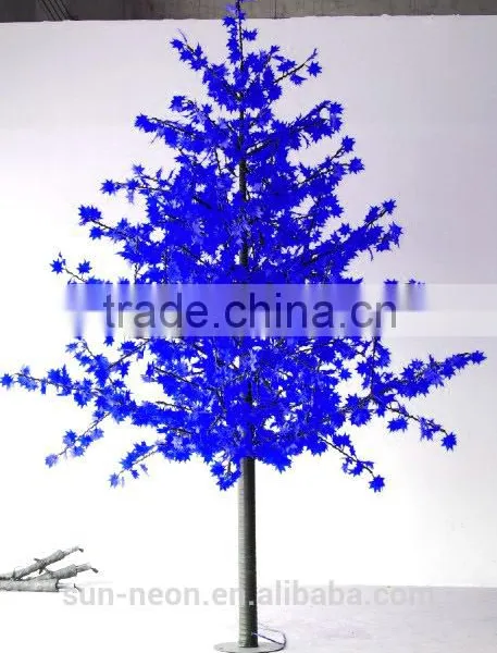 3m Simulation Outdoor Led Tree Lighting/ LED Maple Tree Light for Street Decorations photo-4