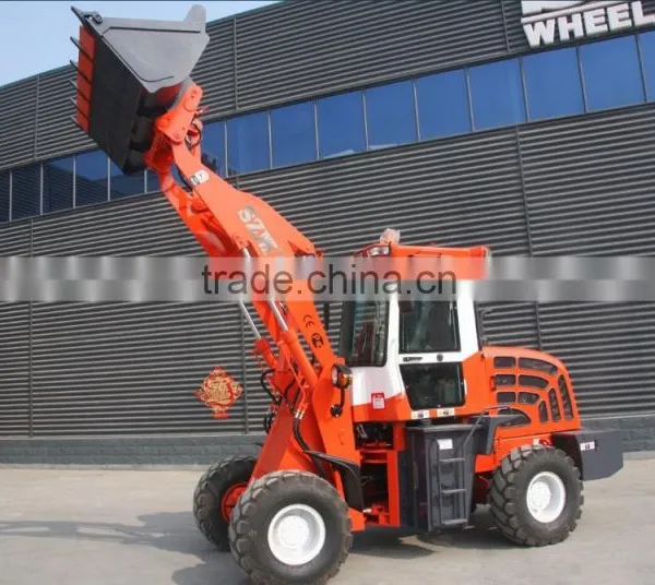 Wheel Loader 2 Ton 0.8-1.5 Cbm Construction Tools Equipment, Road Construction Machine, Funeral Equipment photo-3