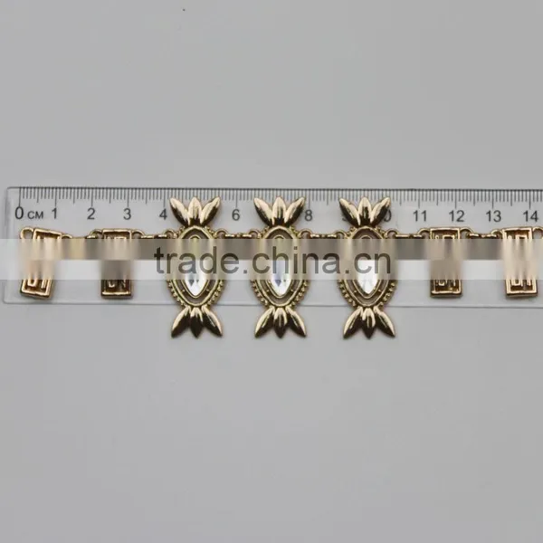 Decorative Chain &metal Connector Neckline for Garment photo-2