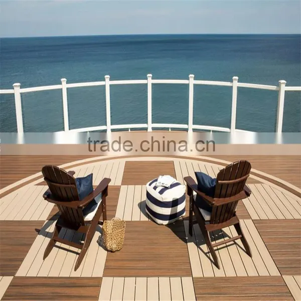 Truck Floor Board Portable Outdoor Tile for Corridor Outdoor Wpc Tile photo-4