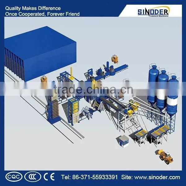 Sinoder Brand QT Concrete Hollow Brick Making Machine, Paver Block Machine, Cement Block Making Machine photo-6