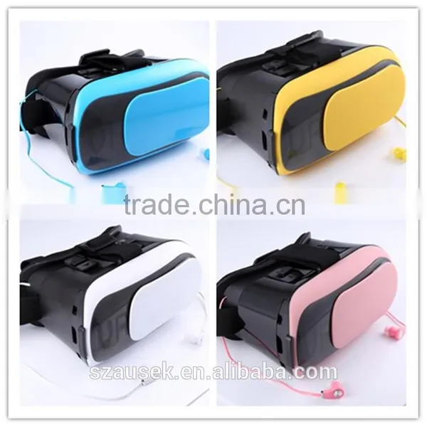 VR Box 3.0 3d Virtual Reality Glasses vr Headset With Earphone for Mobile Phones for 3.5inch to 6 Inch photo-2