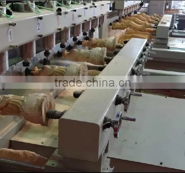 PC Control Panasonic Motor Multi Head Engraving Wood Working Router photo-5