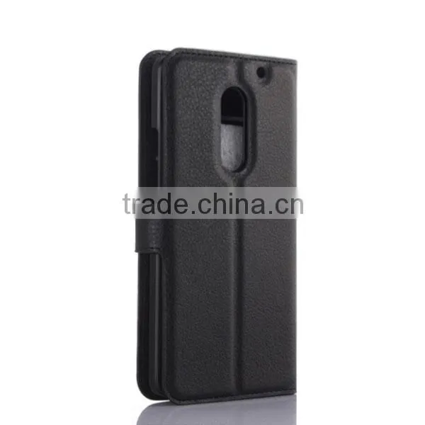 C&T Customized Black Stand Flip Wallet Case PU Leather Cover for Lenovo K5 Note photo-3